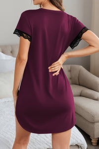 Monika Elegant Nightgown Sleep Dress