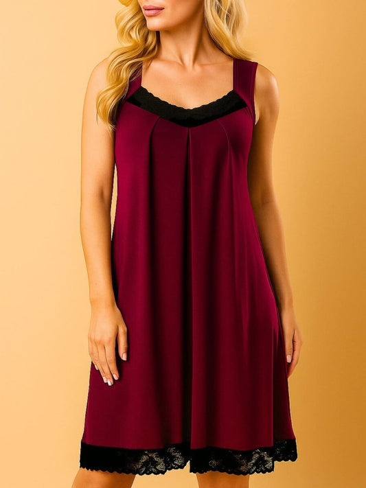 Laura Elegant Nightgown Sleep Dress