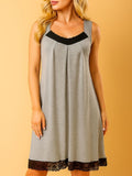 Laura Elegant Nightgown Sleep Dress