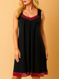 Laura Elegant Nightgown Sleep Dress