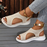 Women'S Breathable Mesh Slip-On Sneakers - Casual Summer Shoes with Open-Toe Design